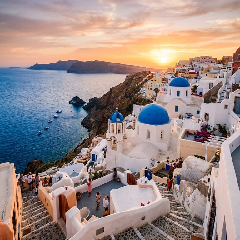 Cyclades white-washed architecture